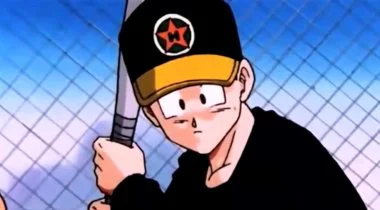 gohan dragon ball baseball