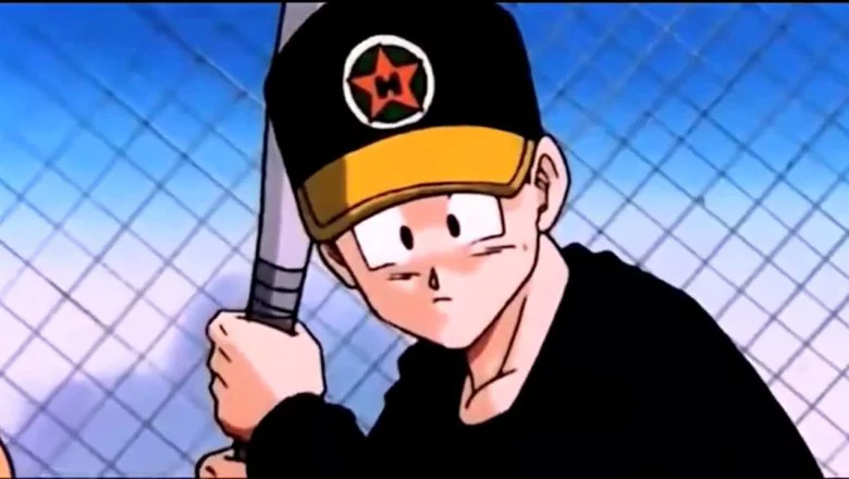 gohan dragon ball baseball