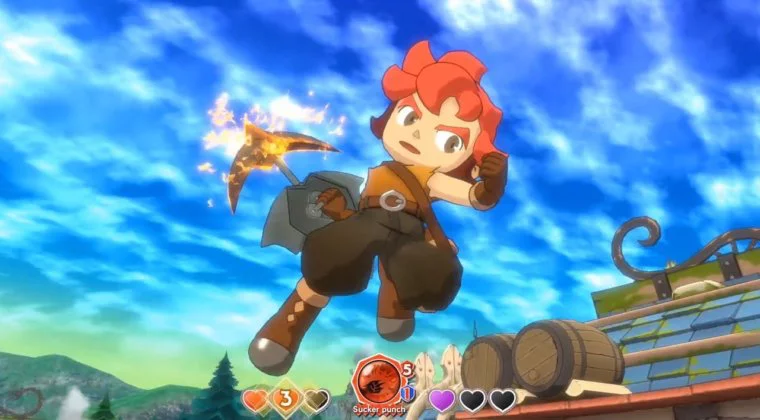 Imagen de Little Town Hero con una edición especial en formato físico esta primavera
