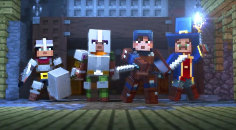 Imagen de Minecraft Dungeons lanza su cinemática de apertura