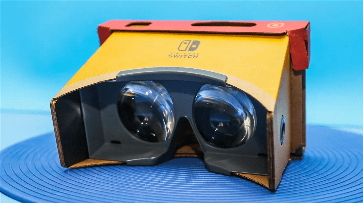 Imagen de Nintendo registra una patente para un periférico VR de Switch