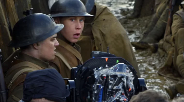 Imagen de Sam Mendes lo confirma: 1917 está rodada por completo en plano secuencia