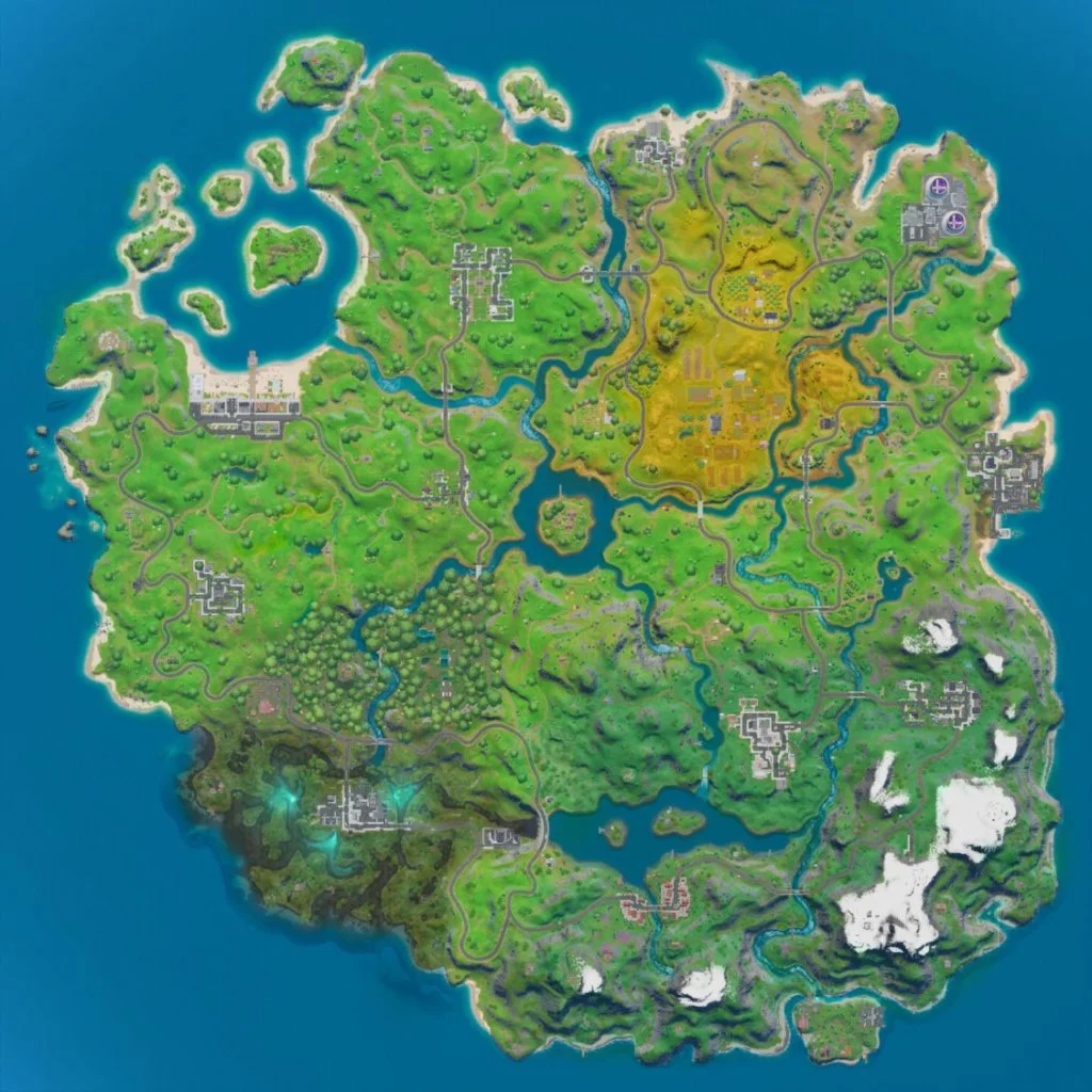Chapter 2 Season 1 Minimap Blank