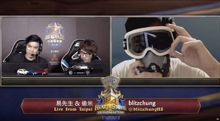Imagen de Un profesional de Hearthstone pidió la liberación de Hong Kong tras una partida en vivo