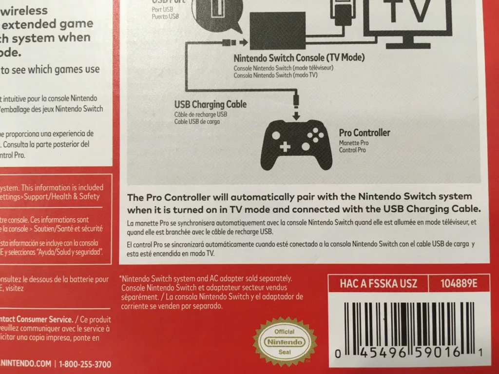 Nintendo Pro Controller