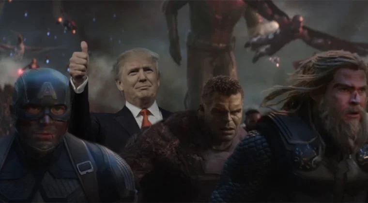 Imagen de Vengadores: Endgame convertía a uno de sus héroes en vicepresidente de USA