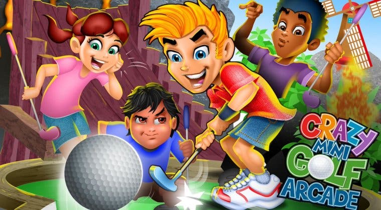 Imagen de Crazy Mini Golf Arcade llegará a Nintendo Switch la próxima semana