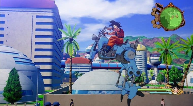 Imagen de Dragon Ball Z: Kakarot tendrá desafíos pilotando motos robóticas