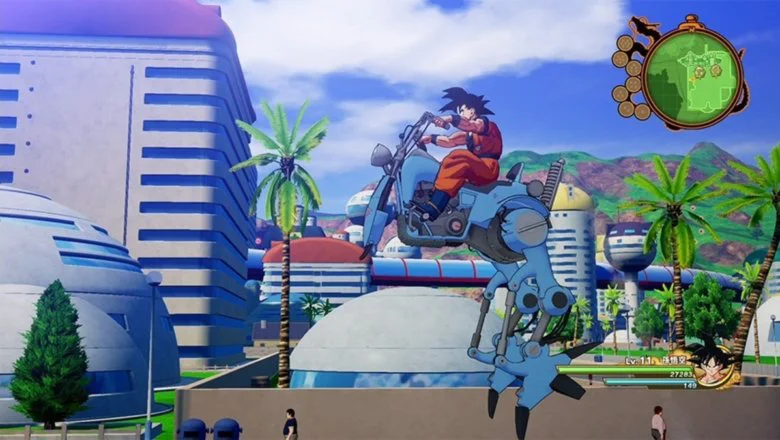 dragon ball z: kakarot moto rara