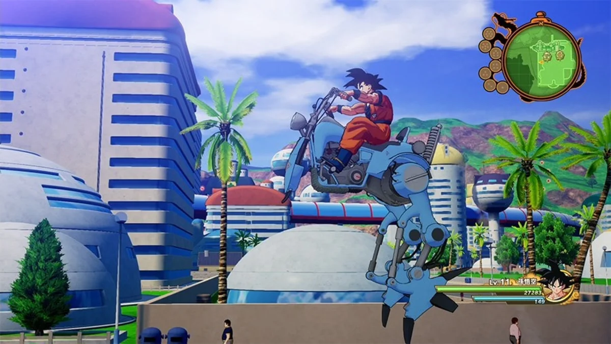 dragon ball z: kakarot moto rara