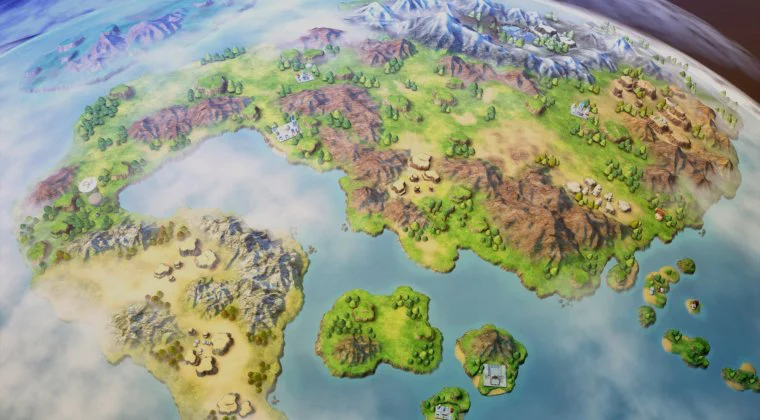 Imagen de Dragon Ball Z: Kakarot: Revelado el mapa y todas sus localizaciones