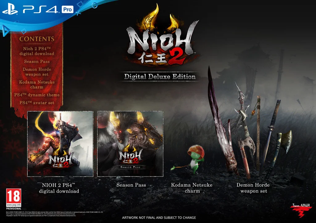 nioh 2 digital deluxe