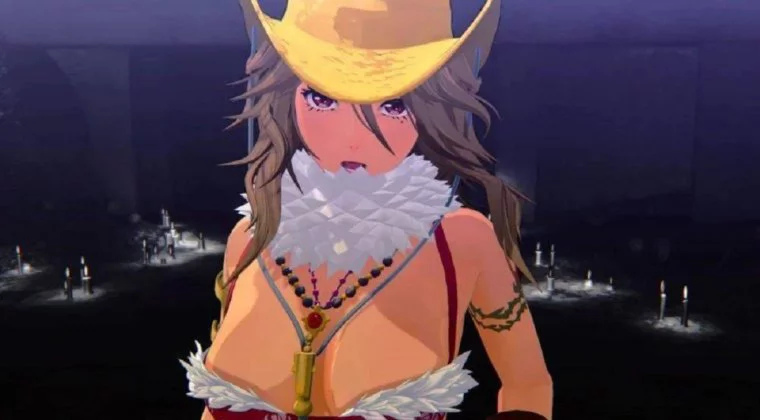 Imagen de Onechanbara Origin muestra su imagen para la portada junto a nuevas capturas