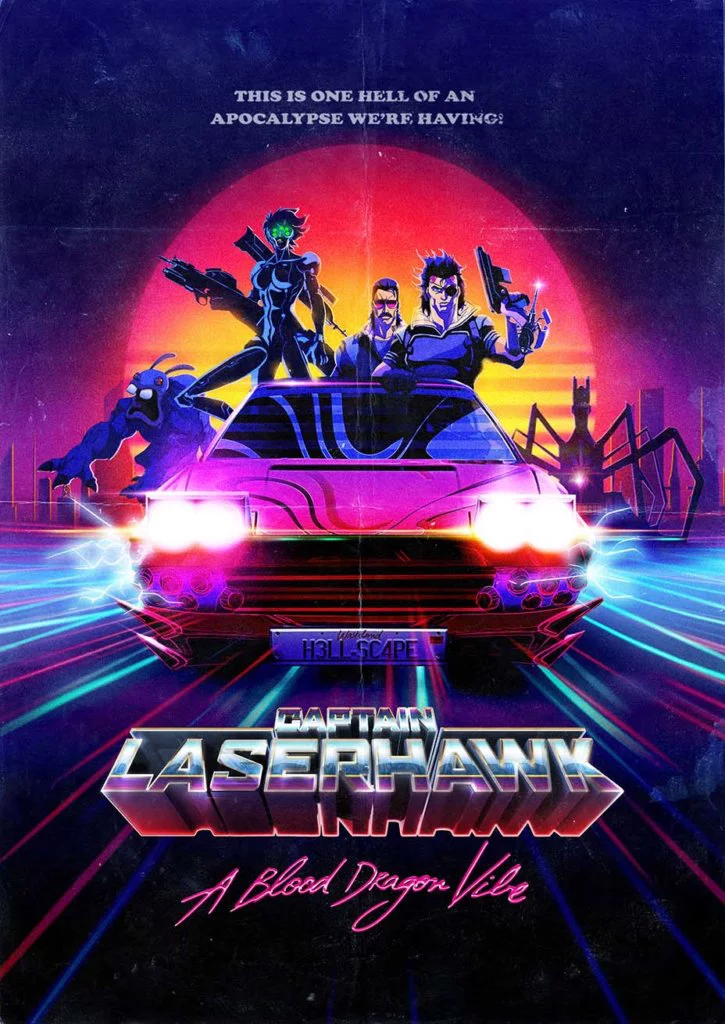 ubisoft captain laserhawk a blood dragon vibe