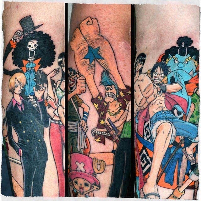 Pin en Inspiração Tattoo Anime - artes pelo tatuador @marvininspaces