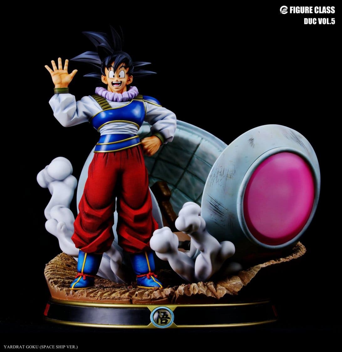 Goku llega de Yardrat en la espectacular nueva figura de Dragon Ball