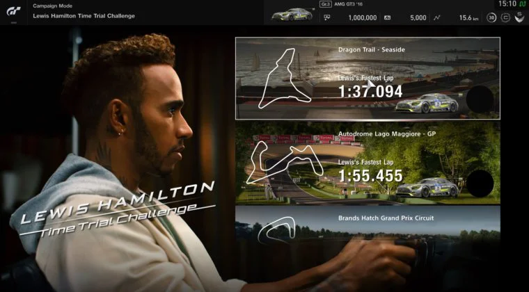 Imagen de Gran Turismo Sport recibe un contenido descargable apadrinado por Lewis Hamilton