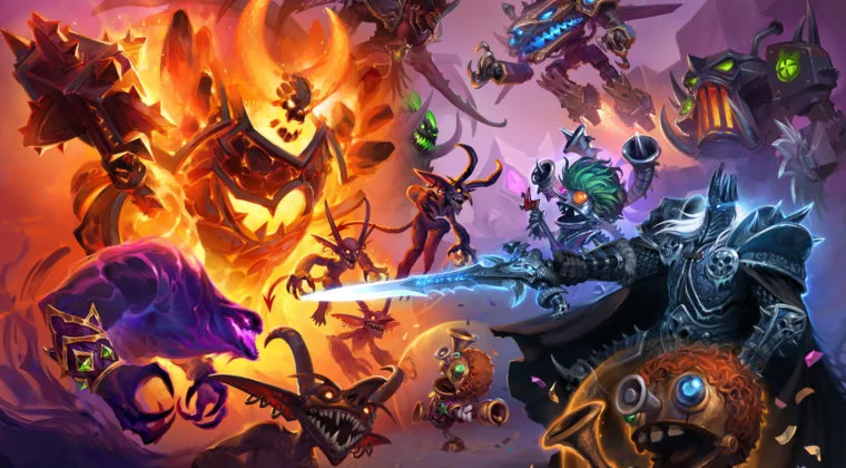 Imagen de Hearthstone Battlegrounds se luce en un nuevo y extenso gameplay