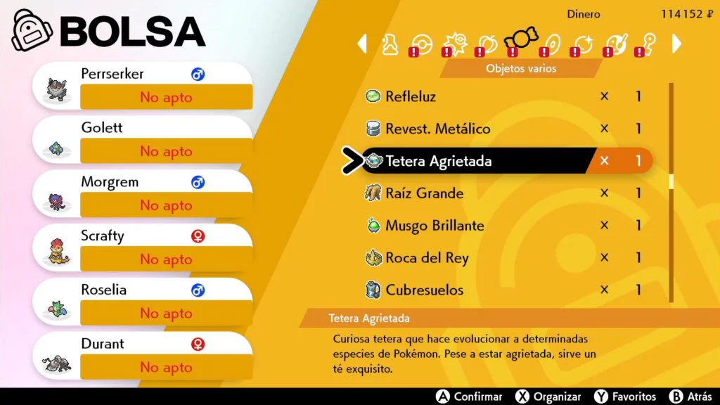 Pokemon Espada y Escudo Sinistea 4
