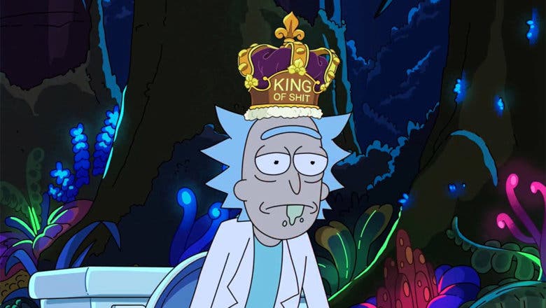 Crítica de Rick y Morty 4x02: Tinder y el rey de la caca