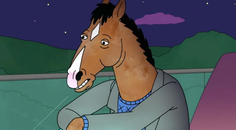 Imagen de Bojack Horseman muestra en un póster su peculiar visión de El Irlandés