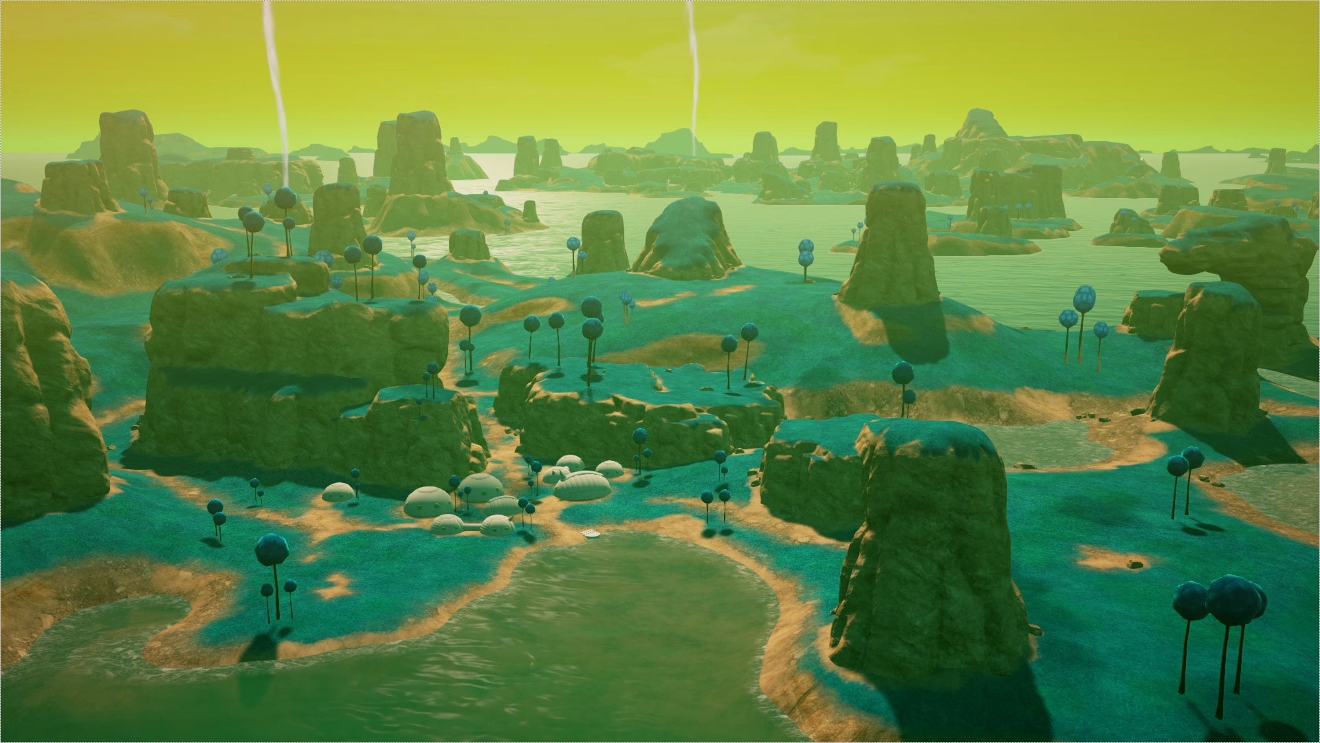 Dragon Ball Z Kakarot muestra sus ubicaciones en imágenes HD