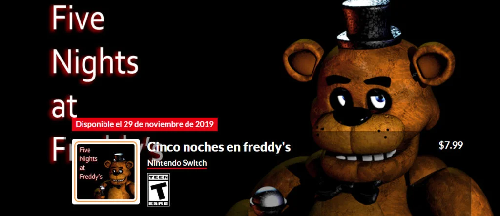 five nights at freddy