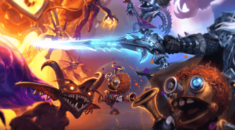 Imagen de Hearthstone Battlegrounds anunciado como un nuevo auto-battler de Blizzard