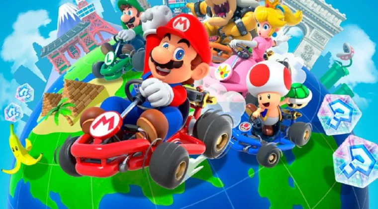 Imagen de Mario Kart Tour nos deja con los nuevos desafíos de Invierno de su segunda semana