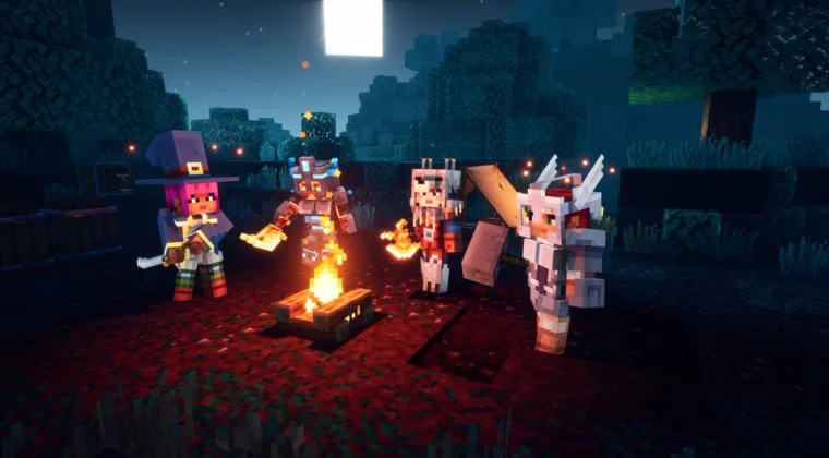Imagen de Minecraft Dungeons vuelve a lucirse en un extenso gameplay