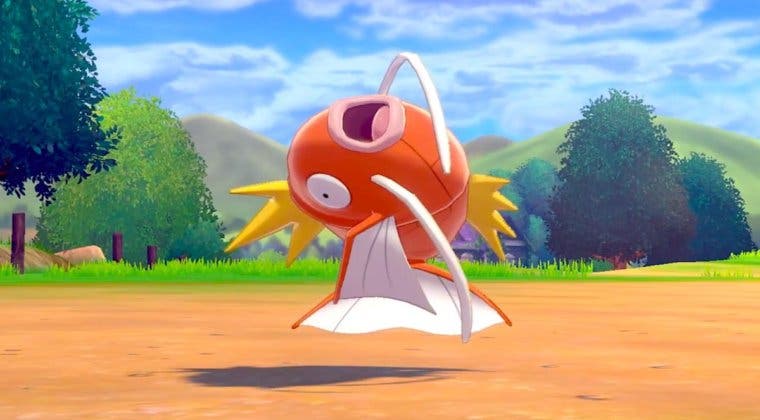 Imagen de Magikarp: el terror de las incursiones en Pokémon Espada y Escudo