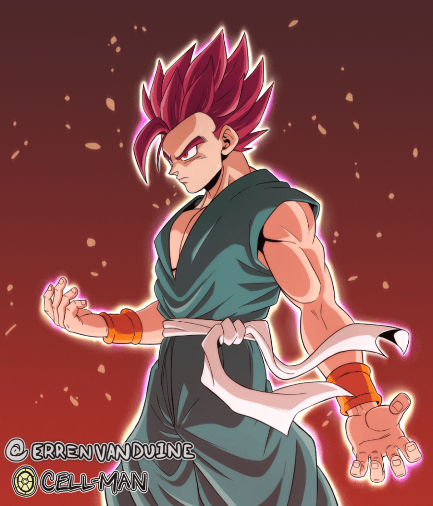 super saiyan god gohan by kagari asuha ddjt118