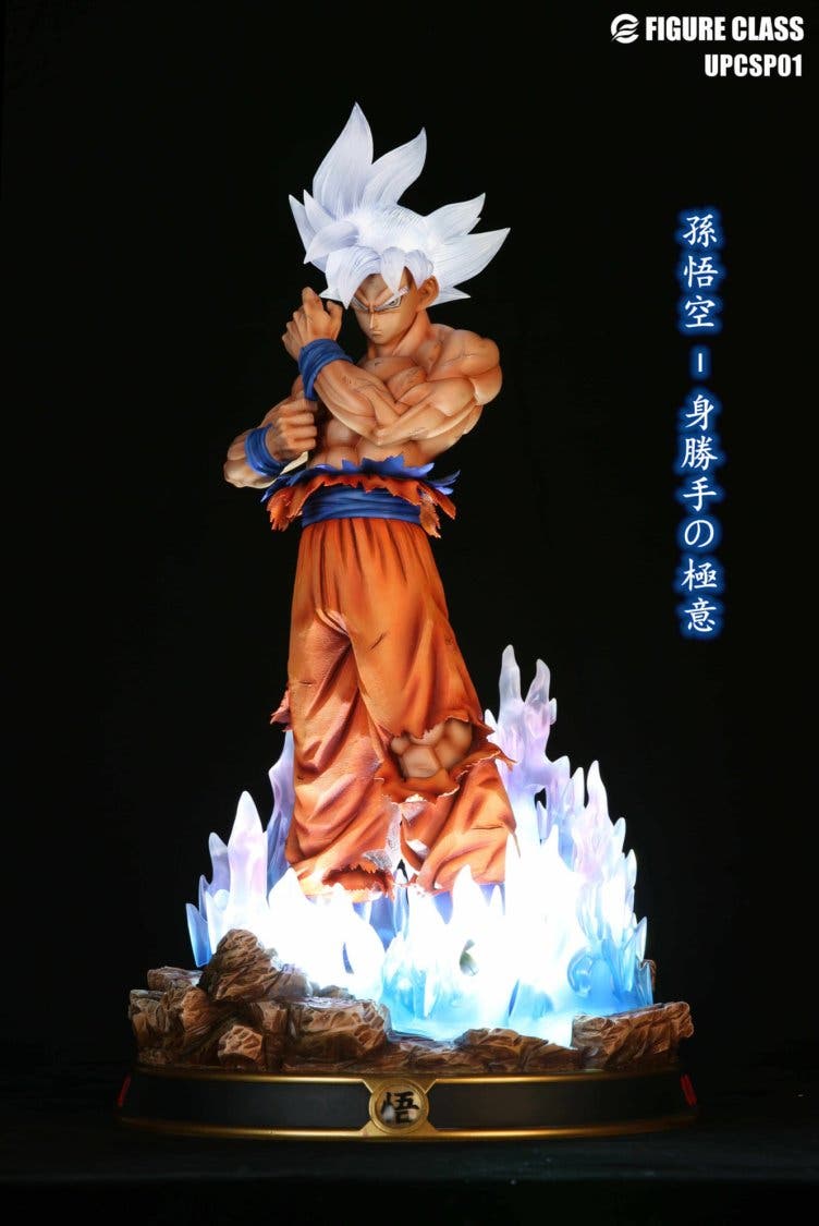 Figure Class rinde tributo a Dragon Ball Super y al Ultra Instinto en esta  figura