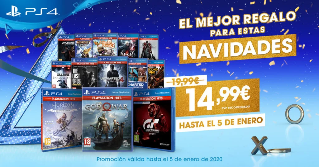 PS4 HITS Navidad 2019 1200x628