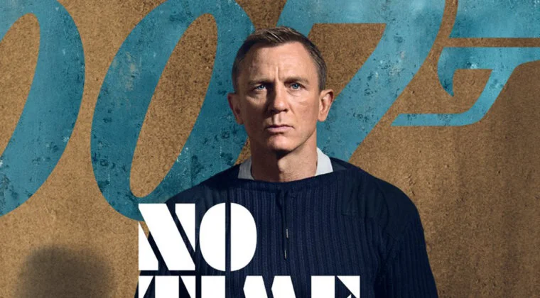 Imagen de Sin tiempo para morir glorifica a James Bond en sus primeros pósteres oficiales