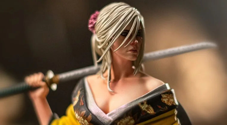 Imagen de Ciri y Japón son los protagonistas de la nueva figura de The Witcher 3