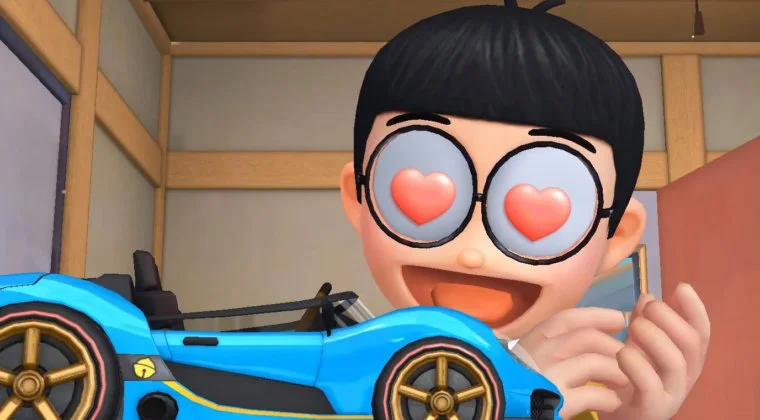 Imagen de Así es Doraemon Kart, el título de carreras del gato cósmico