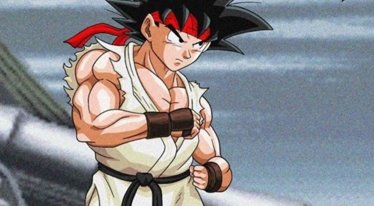 Imagen de Así de increíble sería Street Fighter con los protagonistas de Dragon Ball