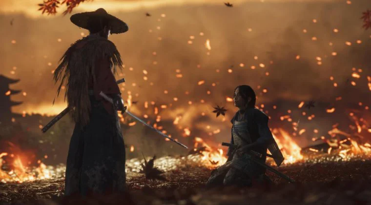 Imagen de Consigue un tema dinámico de Ghost of Tsushima gratis para tu PlayStation 4