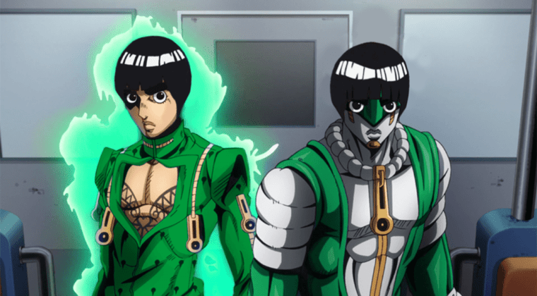Imagen de Naruto: Convierten a Rock Lee en Bucciarati, de Jojo's Bizarre Adventure