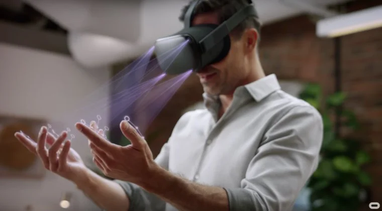 Imagen de El control con nuestras manos de Oculus Quest llegará esta semana