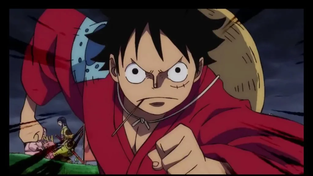 one piece 913 luffy corriendo