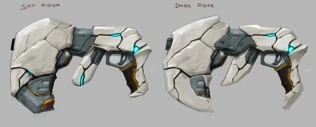 panzer dragoon remake art rider gun