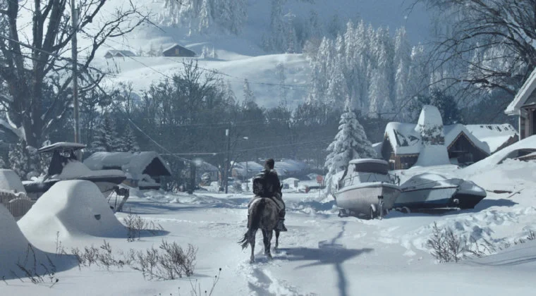 Imagen de Los creadores de The Last of Us 2 felicitan las Navidades mostrando el invierno en el juego