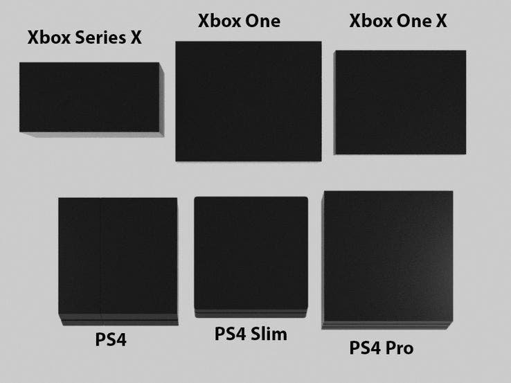 xbox series x console size comparison crimsonnocturne topdown