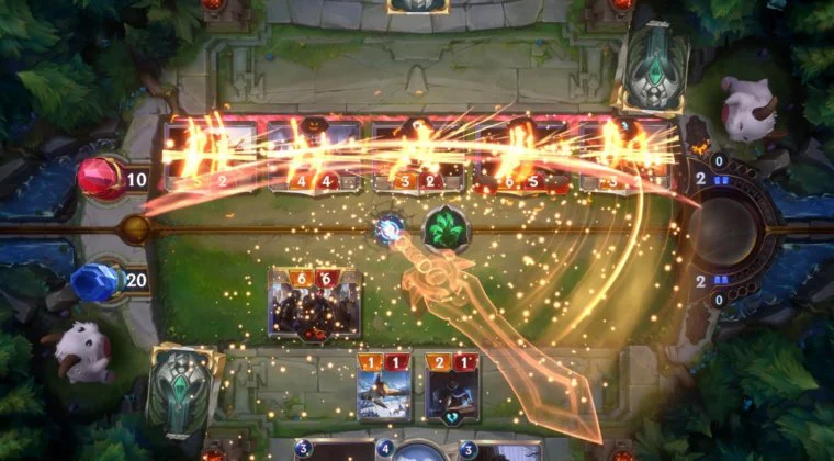 Imagen de Legends of Runeterra, el juego de cartas de LoL, fecha el inicio de su beta abierta