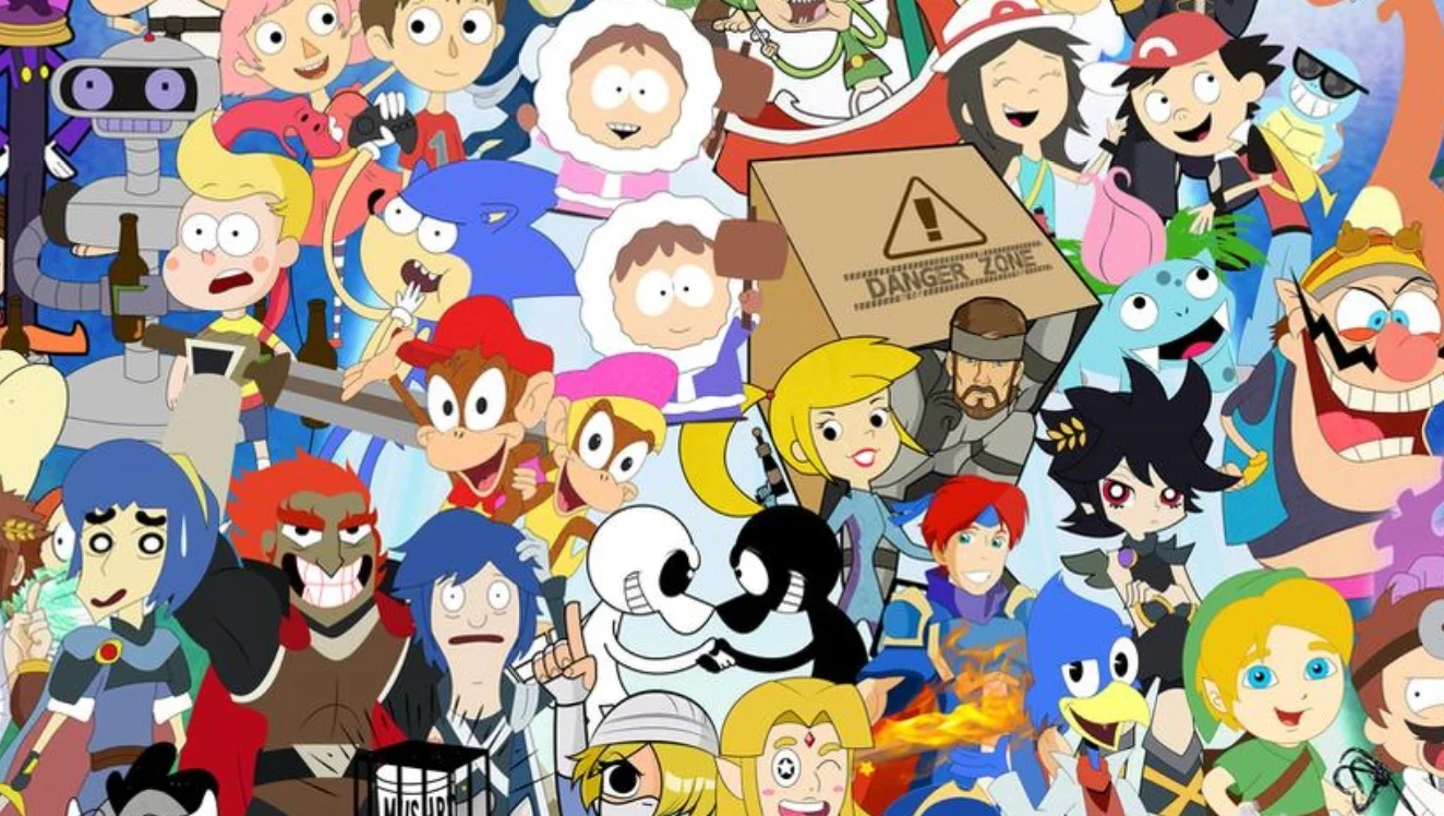 Ilustración Smash Bros