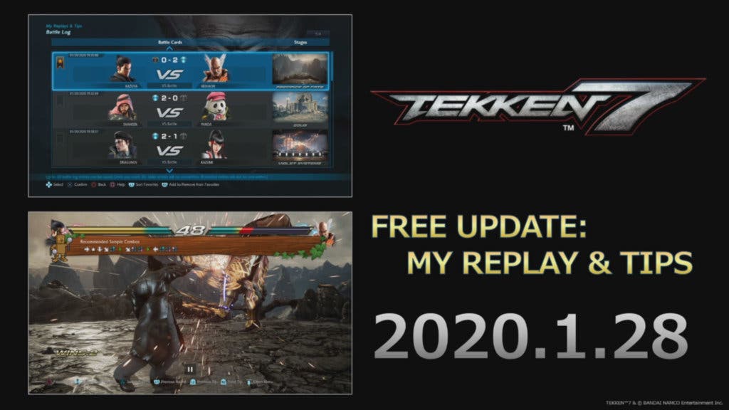 Tekken 7 Update 01 25 20