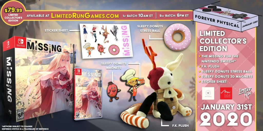 The Missing limited run games
