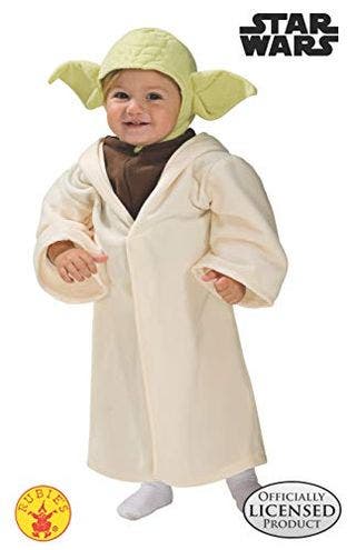 Disfraces de Personajes de Película Yoda Bebé